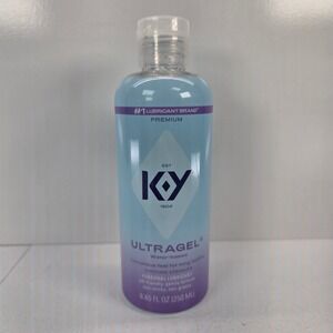 KY UltraGel Premium Water Based Personal Lubricant 8.45 fl oz Non-Sticky Formula